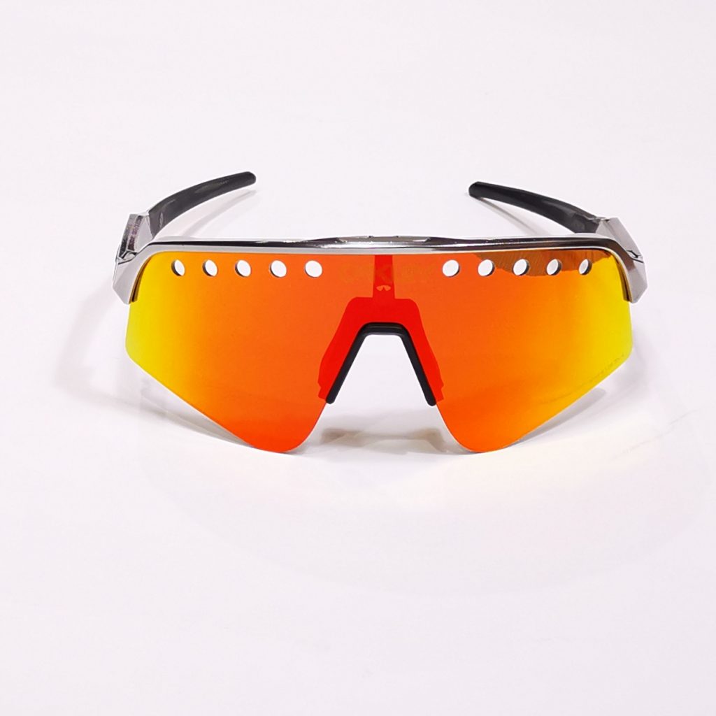 OAKLEY SUTRO LITE SWEEP CUSTOM CHROME WITH LENTE PRIZM RUBY VENTED